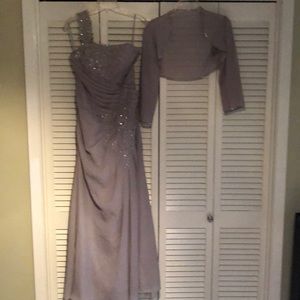 Long Mother of Groom dress